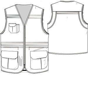 Fashion sewing patterns for UNIFORMS Jackets Vest work 9799